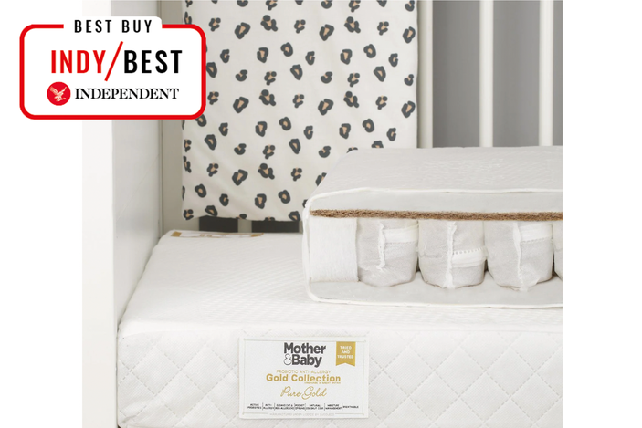 Mother&Baby pure gold anti-allergy coir pocket sprung cot bed mattress