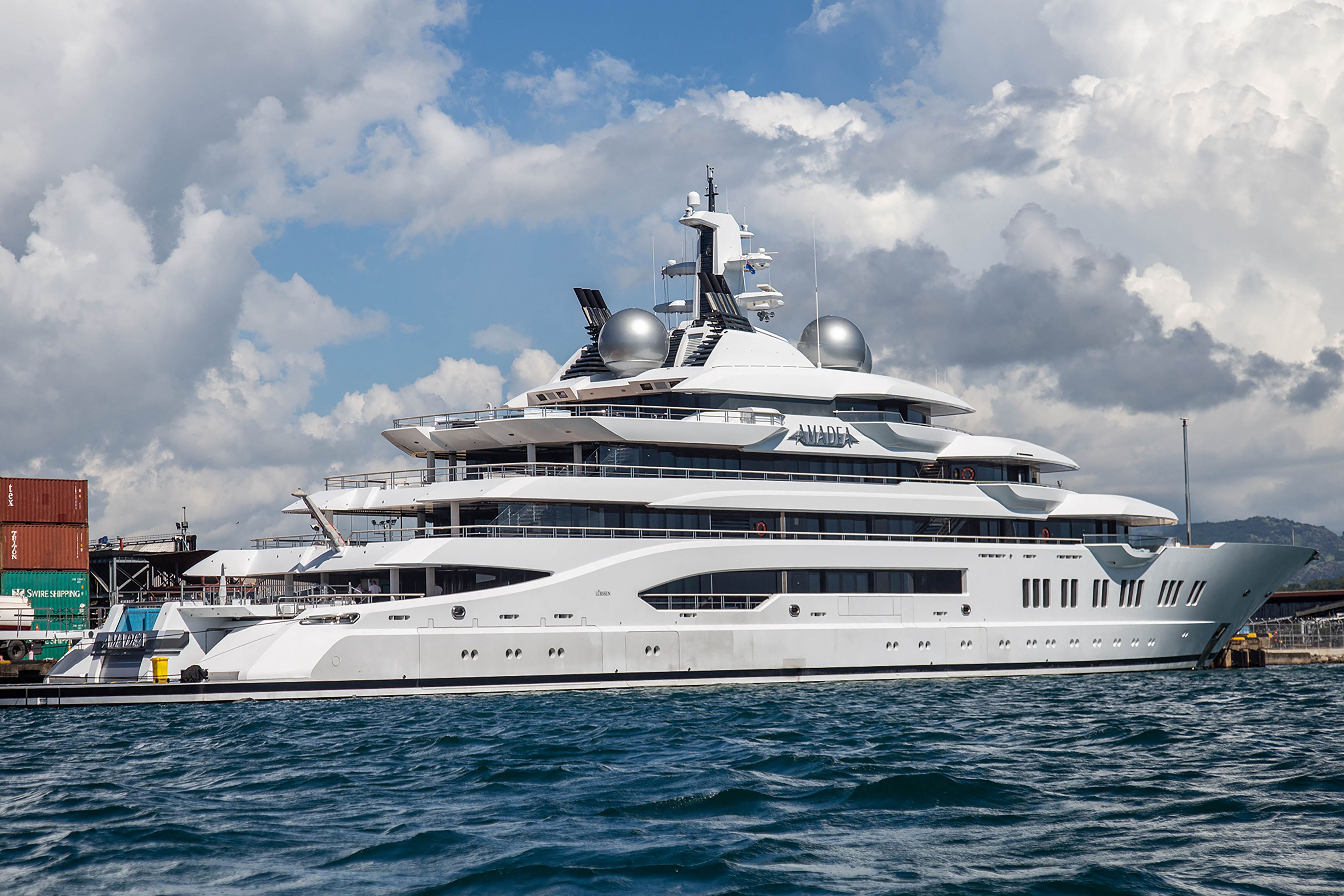 The 348 foot superyacht was seized in May of 2022 in Fiji and sailed to San Diego