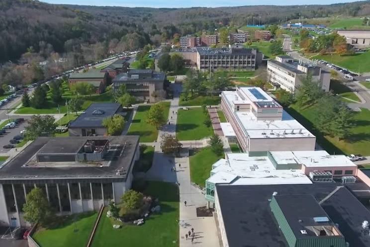 Officials at Alfred State College say that Derek Correa was badly beaten by the men as he walked across campus in the early Horus of 15 October