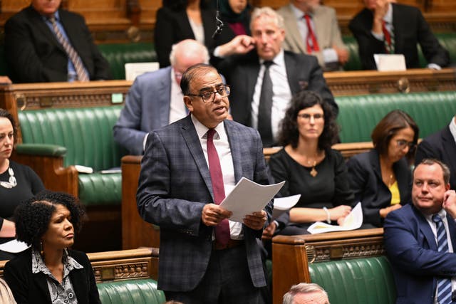 Mohammad Yasin (UK Parliament/Maria Unger/PA)