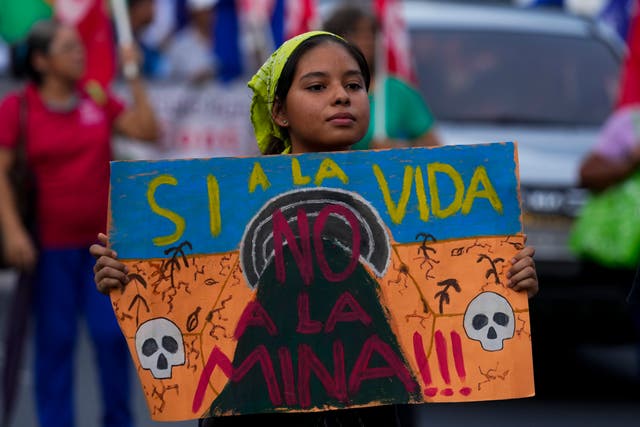 PANAMÁ-MINERÍA PROTESTAS