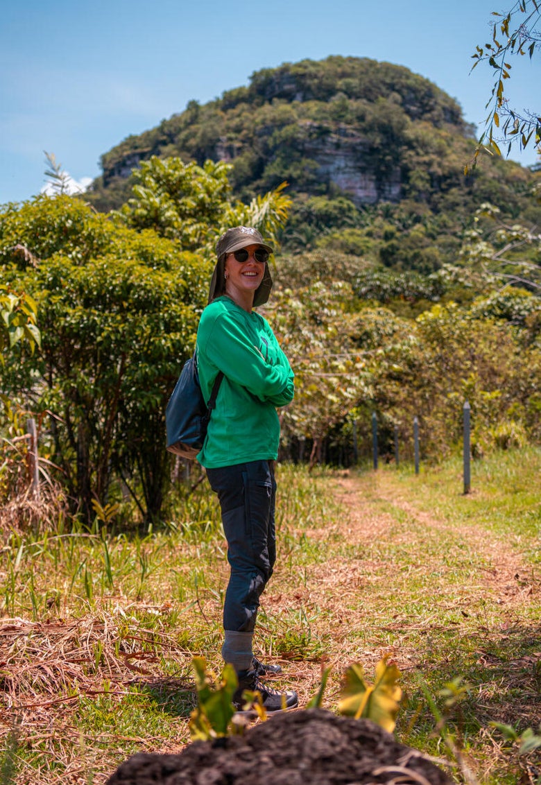 Ellie Goulding visits Cerro Azul, Guaviare, Colombia