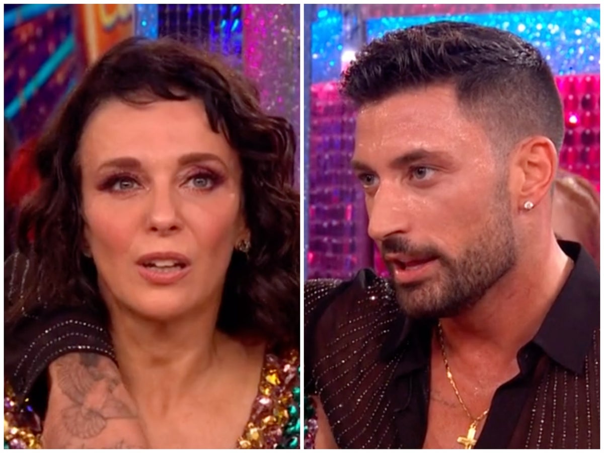 Amanda Abbington’s Strictly partner Giovanni Pernice reacts as celebrity quits BBC series