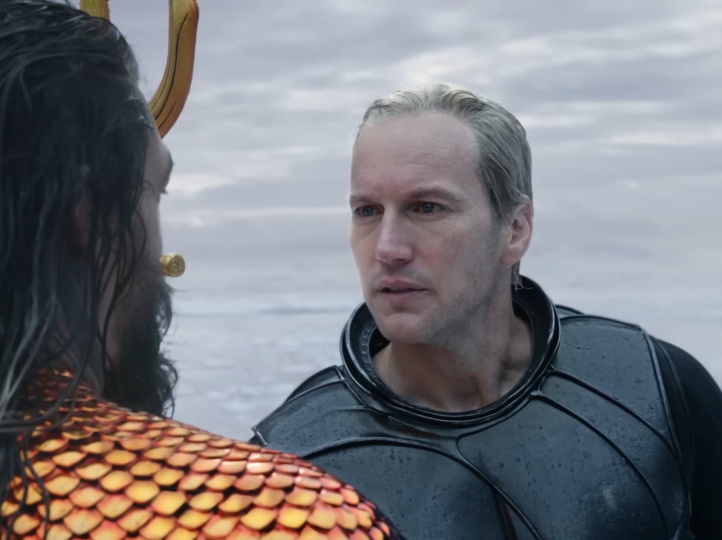 Jason Momoa and Patrick Wilson in ‘Aquaman 2'