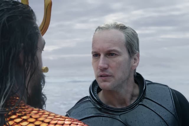 <p>Jason Momoa and Patrick Wilson in ‘Aquaman 2'</p>