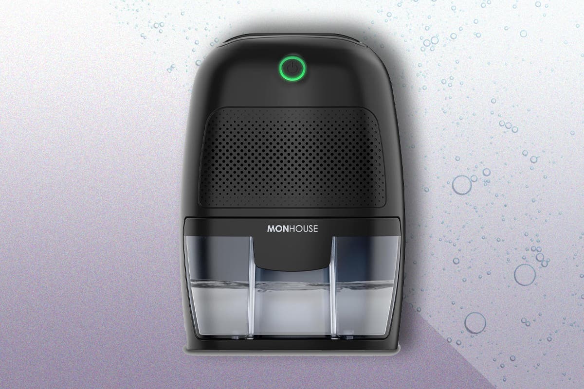 This portable dehumidifier is just £34.99, thanks to Amazon’s deal