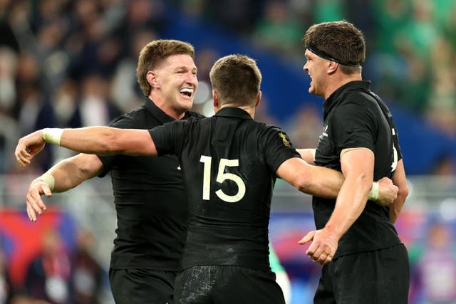 <p>The three Barrett brothers (Jordie, Beauden and Scott) are key figures for the All Blacks </p>