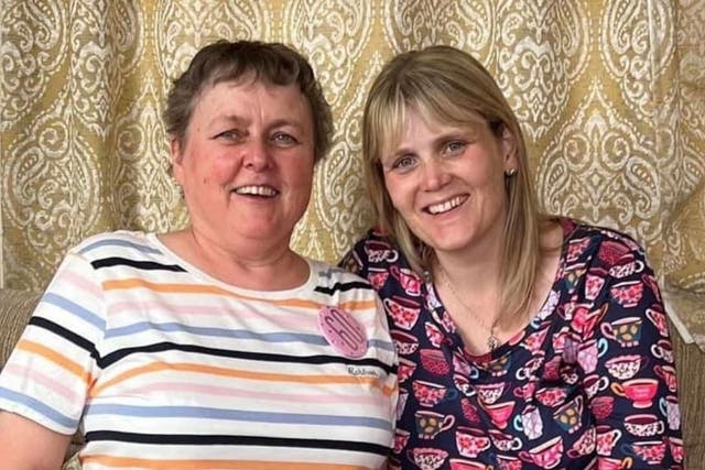 Cheryl Woods (left), 61, and her daughter Sarha Smith, 40, died in a crash which is believed to have been weather-related (Wiltshire Police/PA)