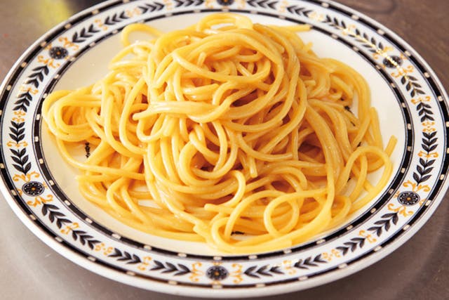 <p>You might hate Marmite but you’ll likely love Lawson’s Marmite spaghetti </p>