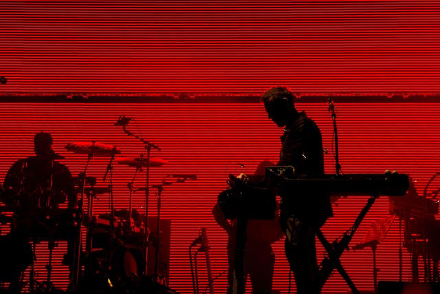 Massive Attack perform in concert at FIB Festival in July 2016 in Benicassim, Spain (Christian Bertrand/Alamy/PA)
