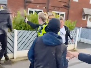 West Yorkshire Police has made a referral to professional standards after the incident