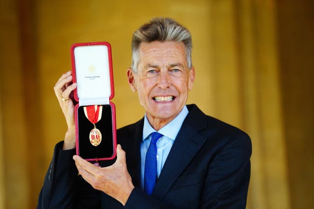 Sir Ben Bradshaw MP, after receiving his knighthood for political and public service during an investiture ceremony at Windsor Castle (Victoria Jones/PA)