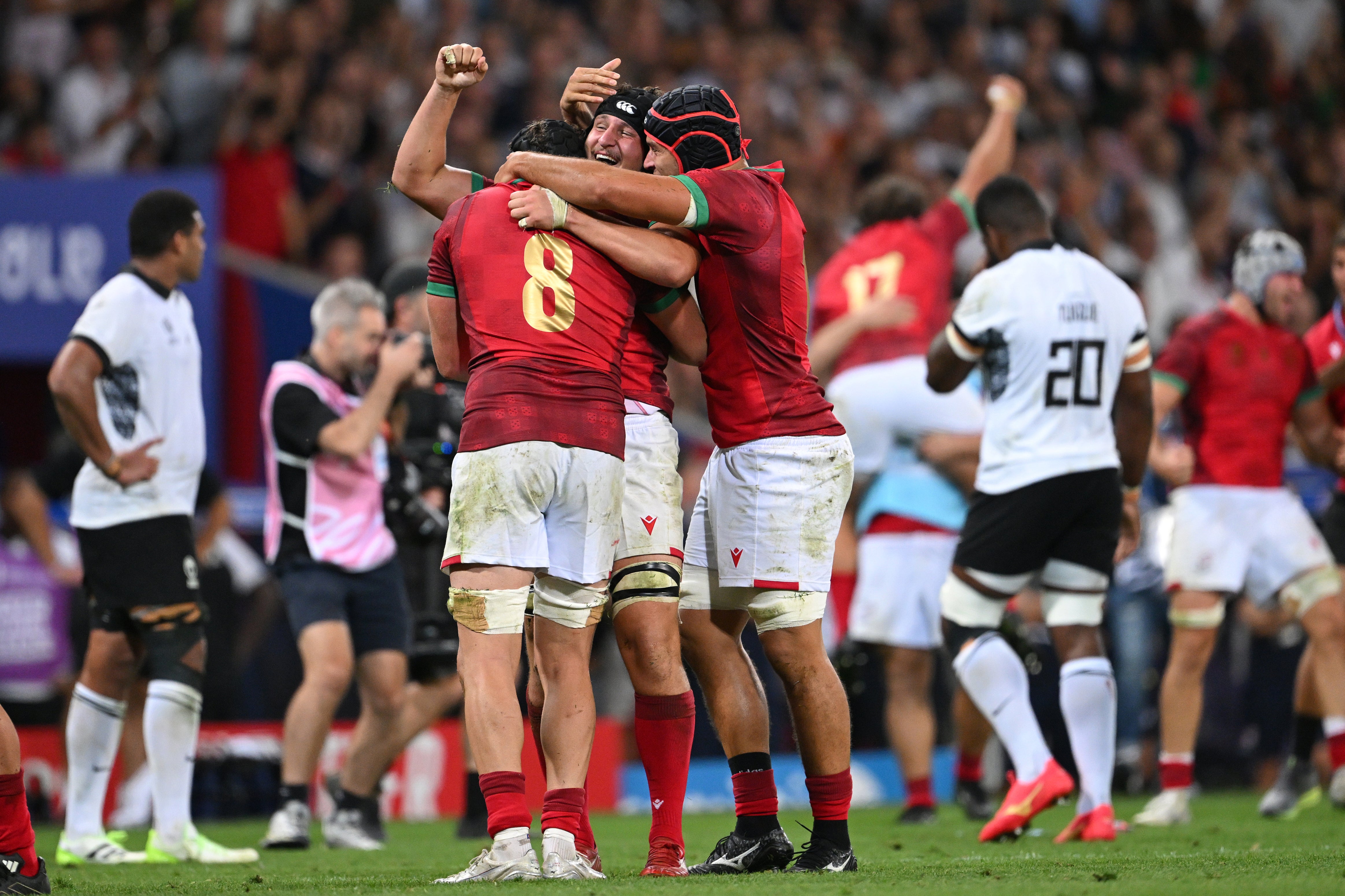 Portugal enjoyed a breakthrough Rugby World Cup