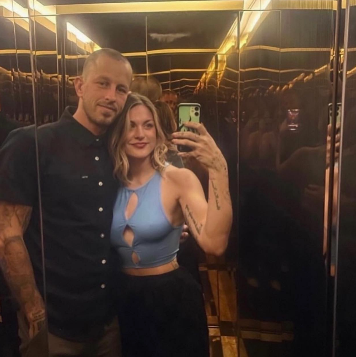 Kurt Cobain&rsquo;s daughter Frances Bean marries Tony Hawk&rsquo;s son Riley, and fans are feeling nostalgic