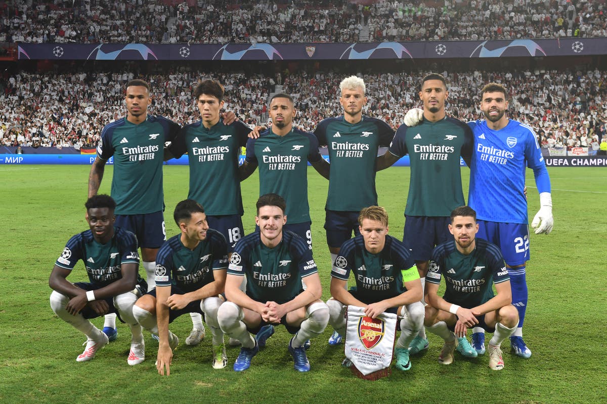 Sevilla vs Arsenal LIVE: Champions League latest score and updates as Thomas Partey not in squad