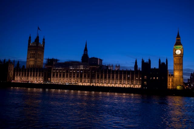 The Houses of Parliament, Westminster (David Mirzoeff/PA)