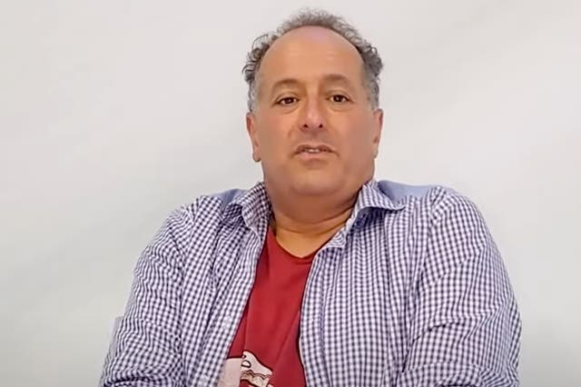 <p>Michael Eisen, the former editor-in-chief of scientific journal eLife, before he was fired for promoting an Onion article protesting the deaths of Palestinian civilians</p>