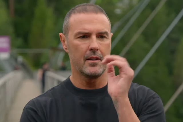 <p>Paddy McGuinness in ‘Don’t Look Down'</p>