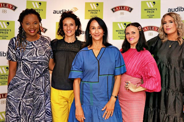 2024 Women’s Prize for Fiction judging panel (Sam Holden/PA)
