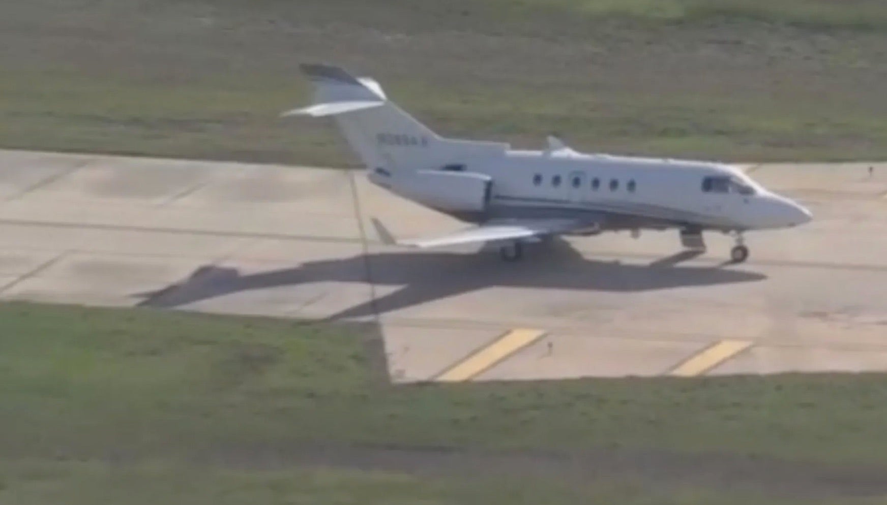 Two private jets clipped wings as they were moving on the airfield