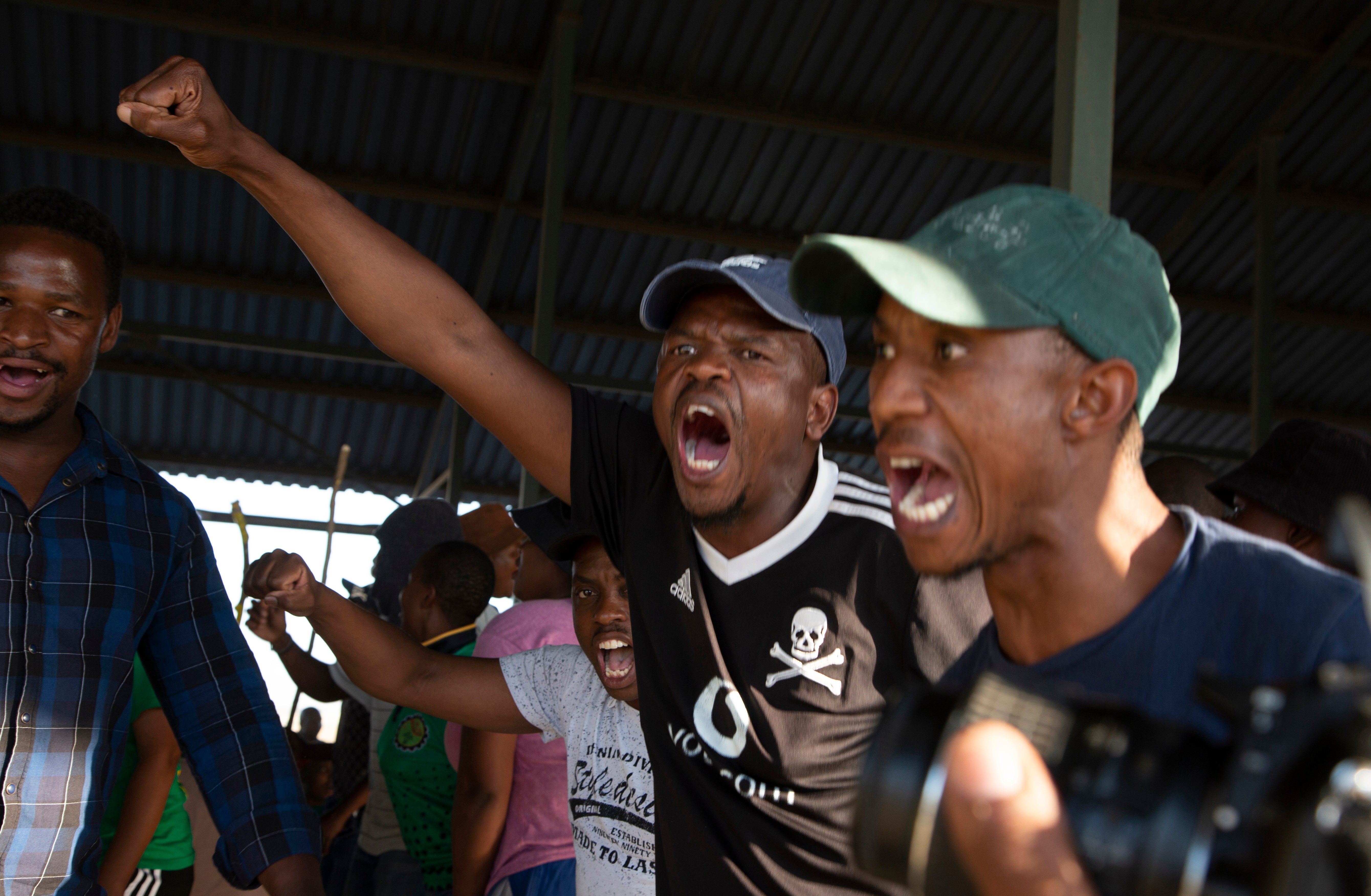 SUDÁFRICA-MINEROS-DISPUTA SINDICAL