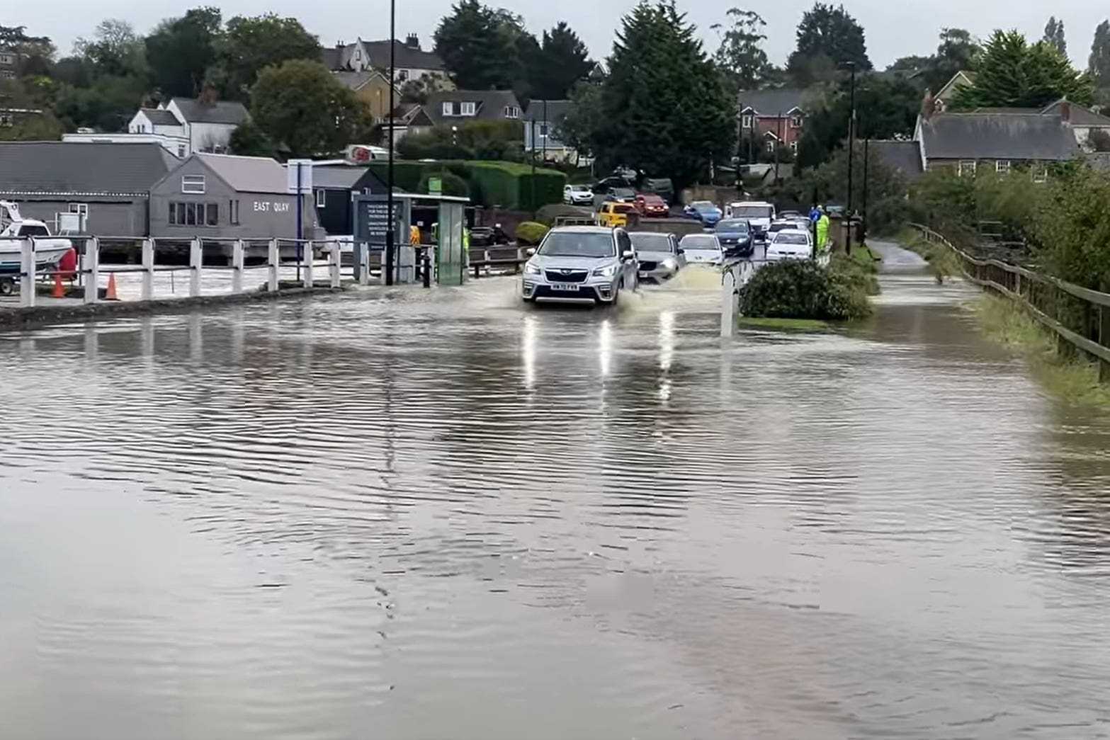 Heavy flooding has hit the Isle of Wight (Mark Wheeler)