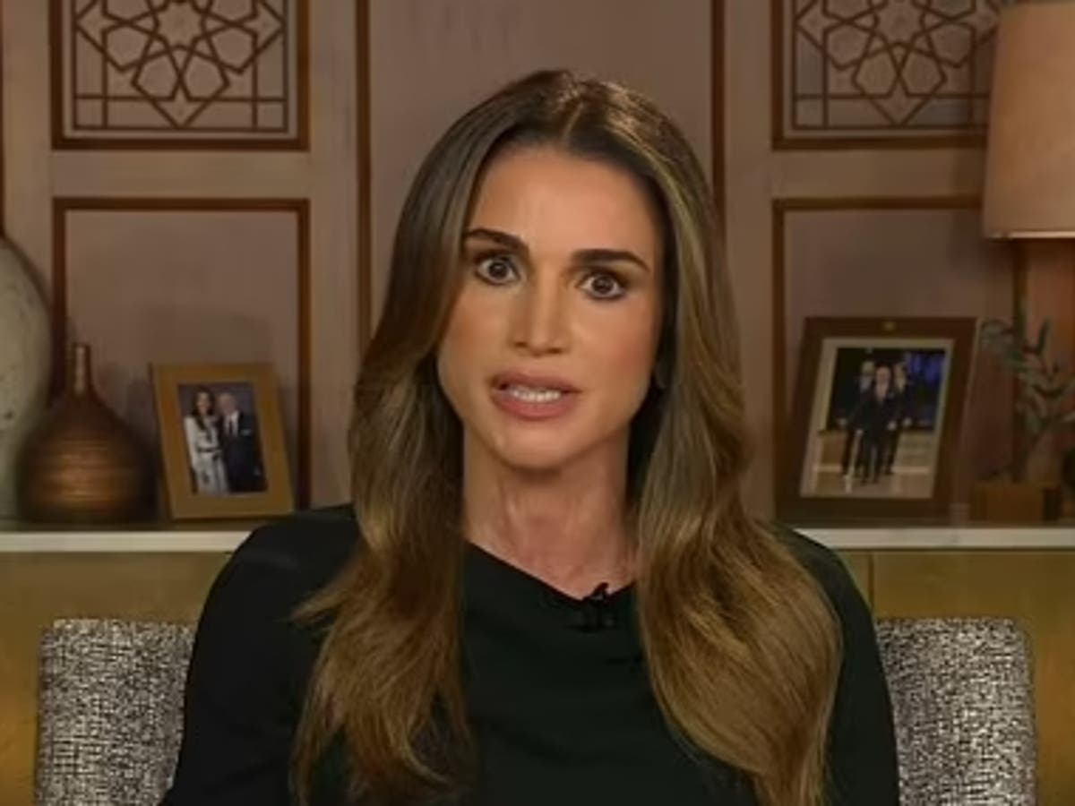 Queen Rania of Jordan attacks the West over ‘double standards’ response to Israel Gaza war