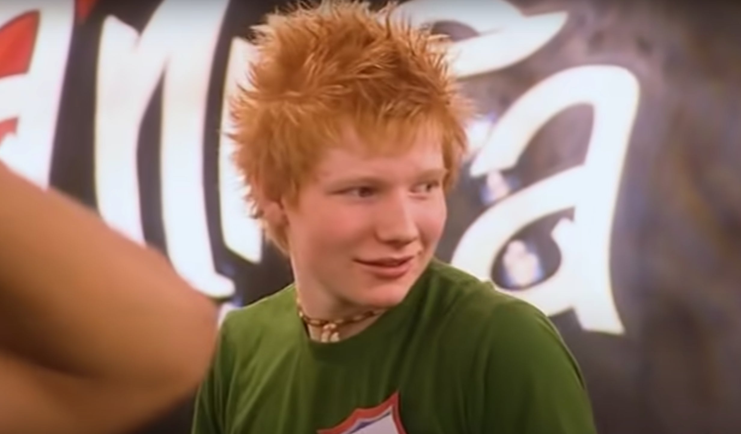 Ed Sheeran tries to get his dancing down