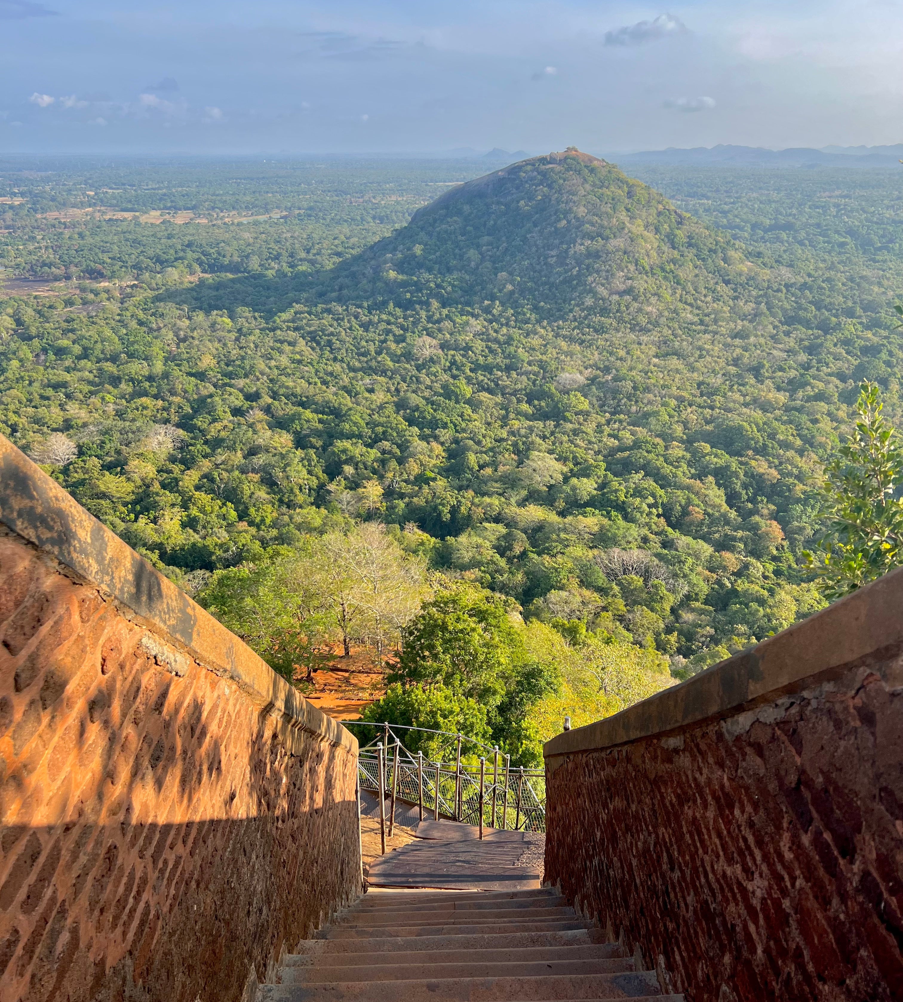 <p>Worth the climb: The magnificant view from Sigiriya</p>