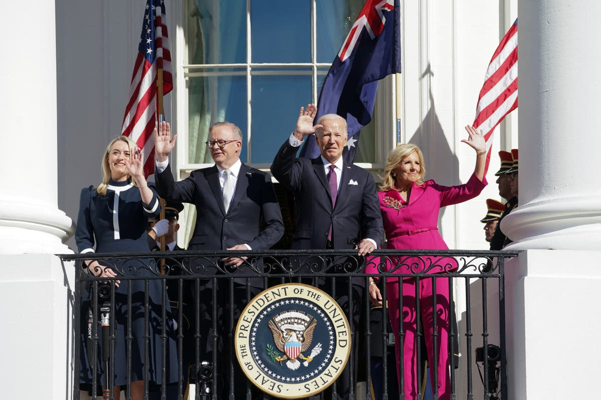 Biden says US and Australia &lsquo;stand together&rsquo; as he welcomes Albanese to White House