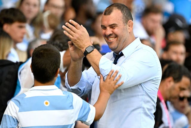 <p>Michael Cheika enters his final game as Argentina head coach </p>