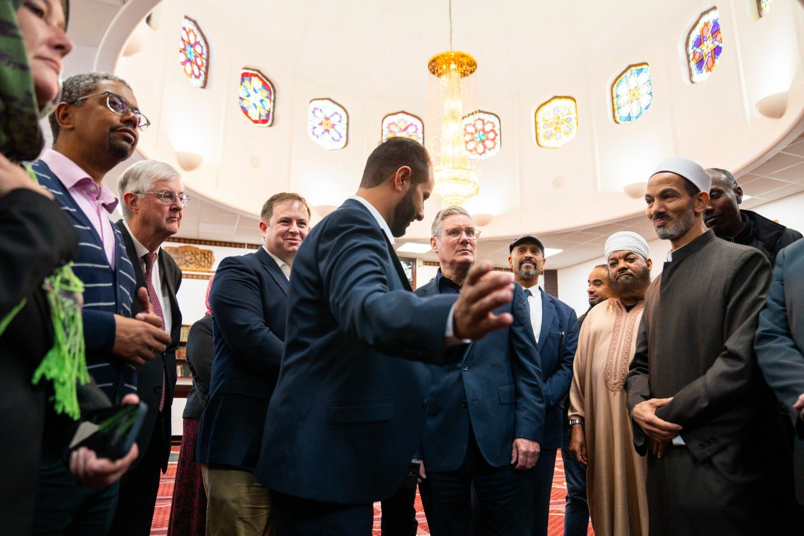 Keir Starmer visited the South Wales Islamic Centre mosque