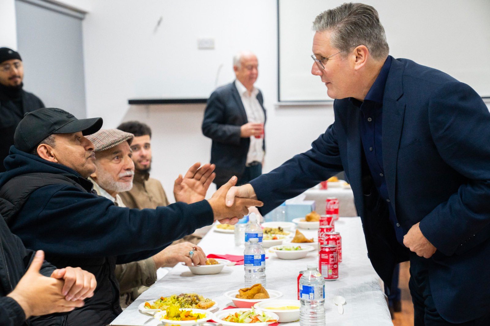 Keir Starmer visited the South Wales Islamic Centre mosque last weekend