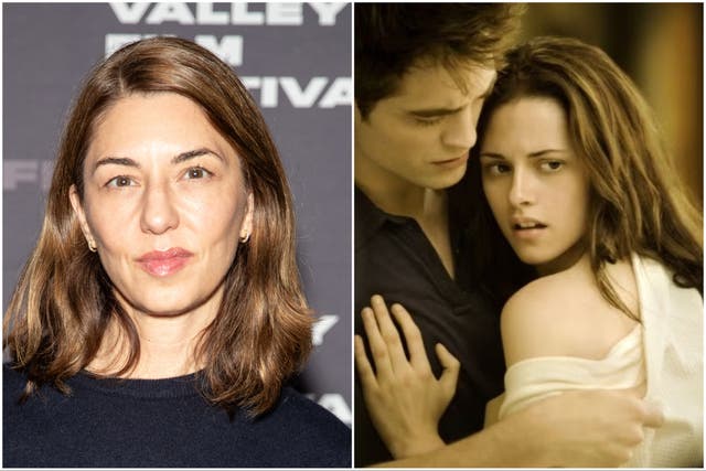 <p>Sofia Coppola and Robert Pattinson and Kristen Stewart in ‘Breaking Dawn – Part 1’</p>