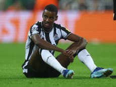 Eddie Howe provides update on Alexander Isak and Jacob Murphy injuries after Borussia Dortmund defeat