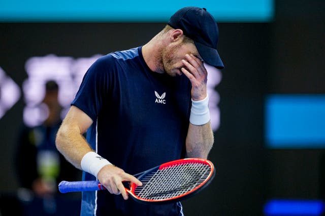 <p>Murray has now lost four of his last five matches </p>