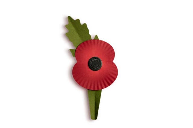 Newly designed poppies which are plastic free have been unveiled (Royal British Legion/PA)