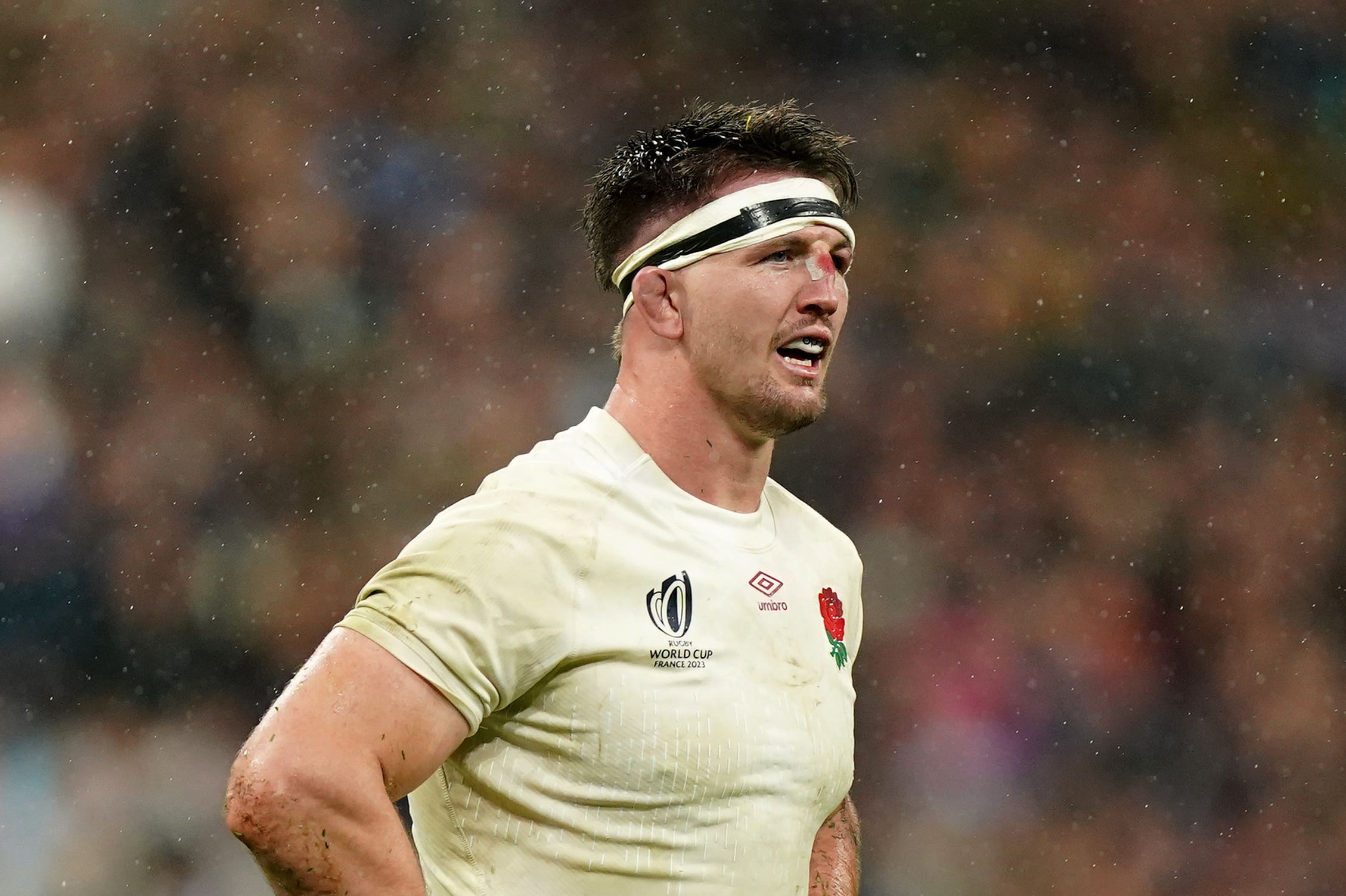 Tom Curry made the allegation following England’s clash with South Africa (Mike Egerton/PA).