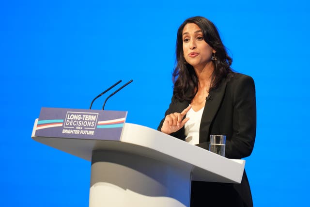 Claire Coutinho maintained that the Government is still on track for net zero (Danny Lawson/PA)