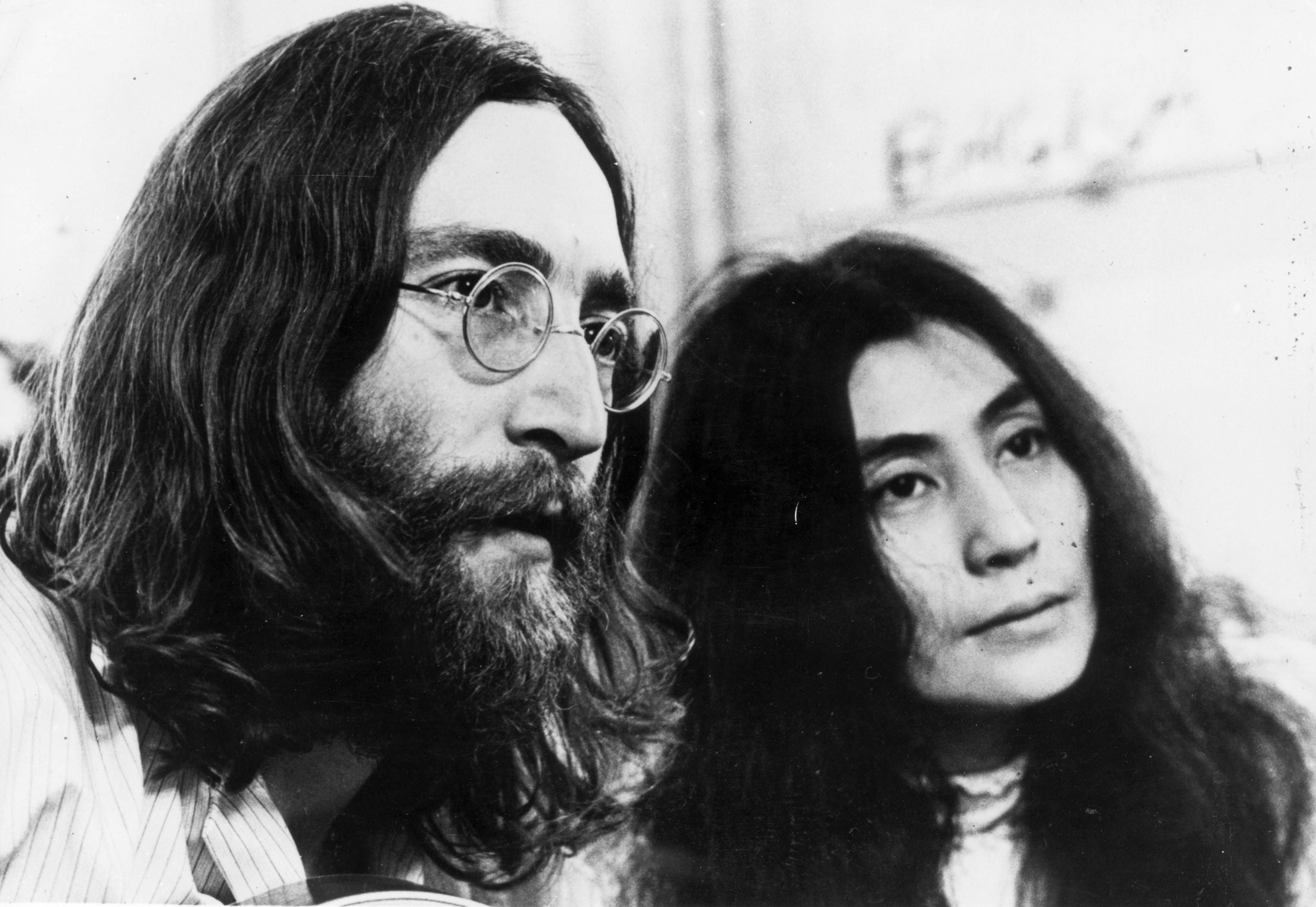 John and Yoko in 1969