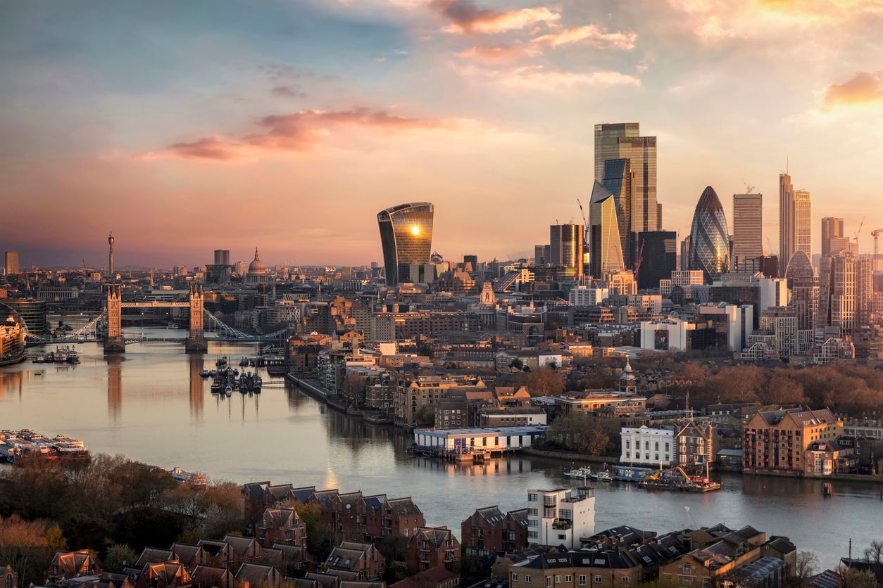 London was named the second-most beautiful city in the UK in the study, and the third overall