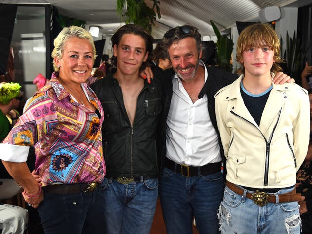 <p>Beeny and Swift have been married for 21 years, and share four sons together  </p>