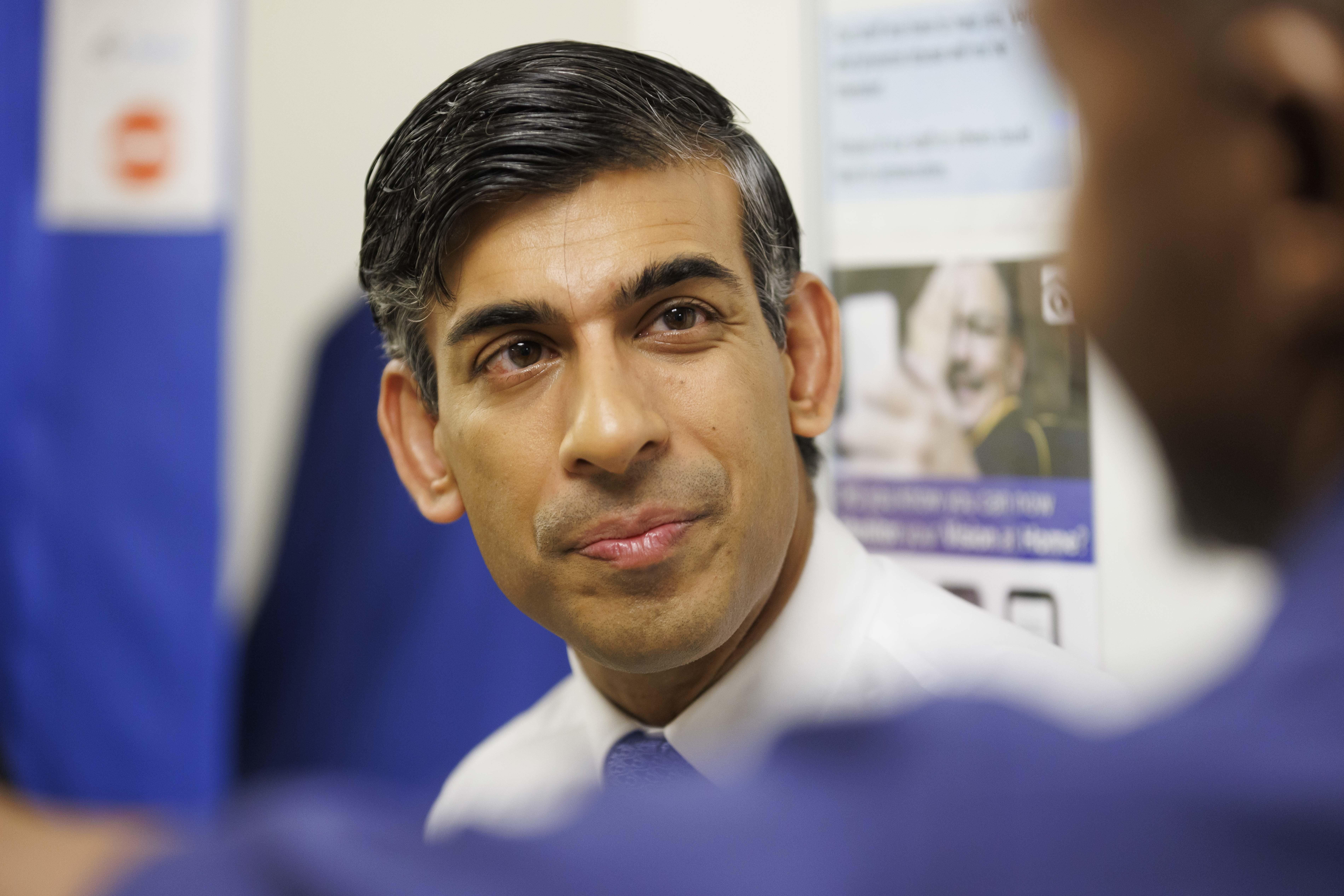 Prime Minister Rishi Sunak says his focus remains on halving inflation (Jaime Lorriman/The Daily Telegraph)