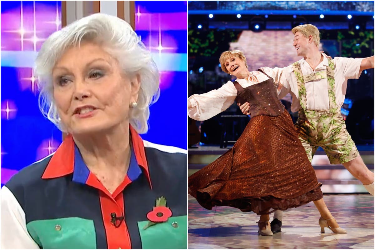 Strictly’s Angela Rippon responds to ‘slow dance’ claims: ‘We did the Quickstep, there’s a clue in the title’