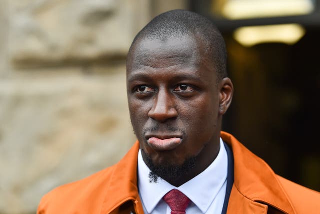 Benjamin Mendy was cleared of all charges (Peter Powell/PA)