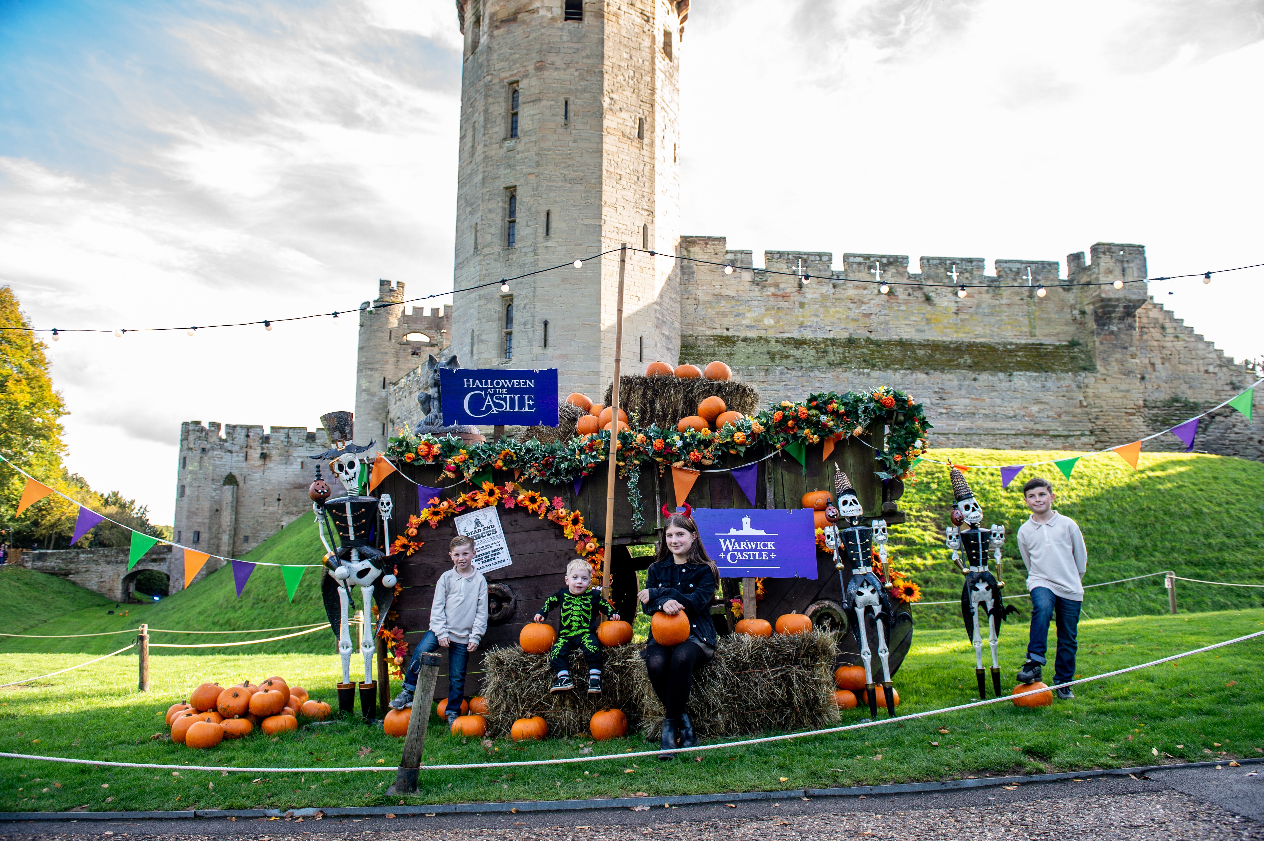 It’s a thousand years of haunting history and half-term family fun at Warwick Castle