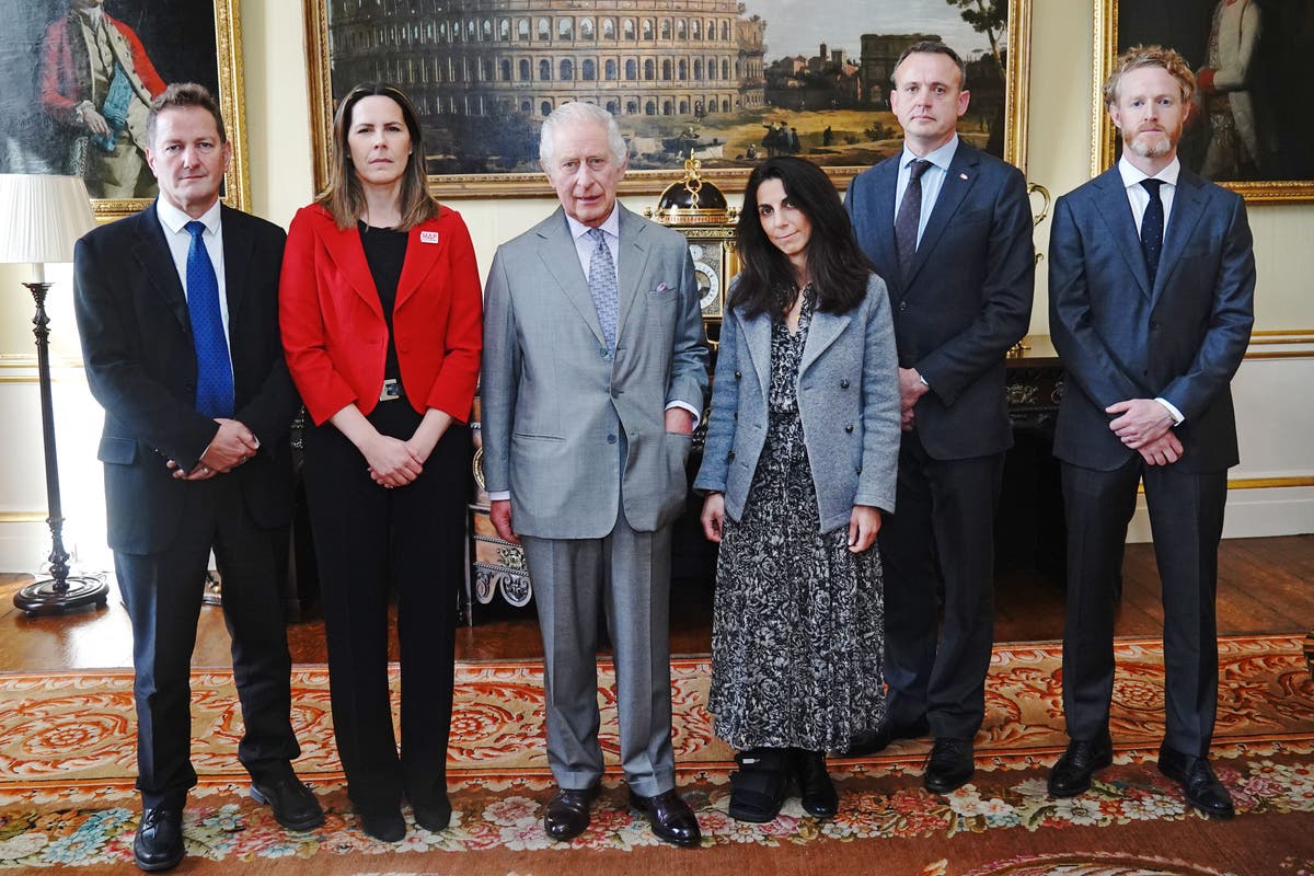 King briefed by aid agencies on &lsquo;acute humanitarian situation&rsquo; in Gaza