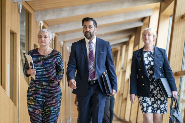 First Minister Humza Yousaf pledged to ‘fully investigate’ concerns raised by the UK Covid-19 Inquiry (Jane Barlow/PA)