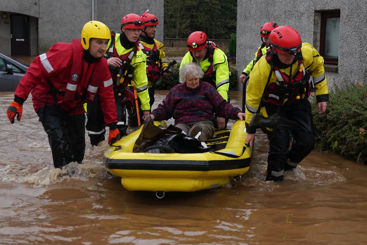 Further flooding forecast as more heavy rain falls over Scotland