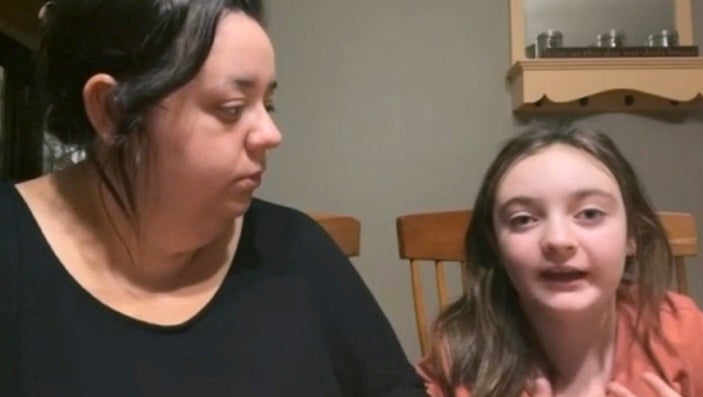 Zoey and her mother speak out after they became the latest survivors of gun violence